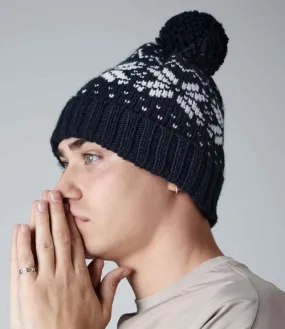Beechfield Fair Isle Snowstar Beanie